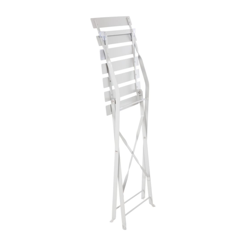 Chaise de terrasse en acier gris - Confort & Durabilit&eacute; - GH551 - Bolero