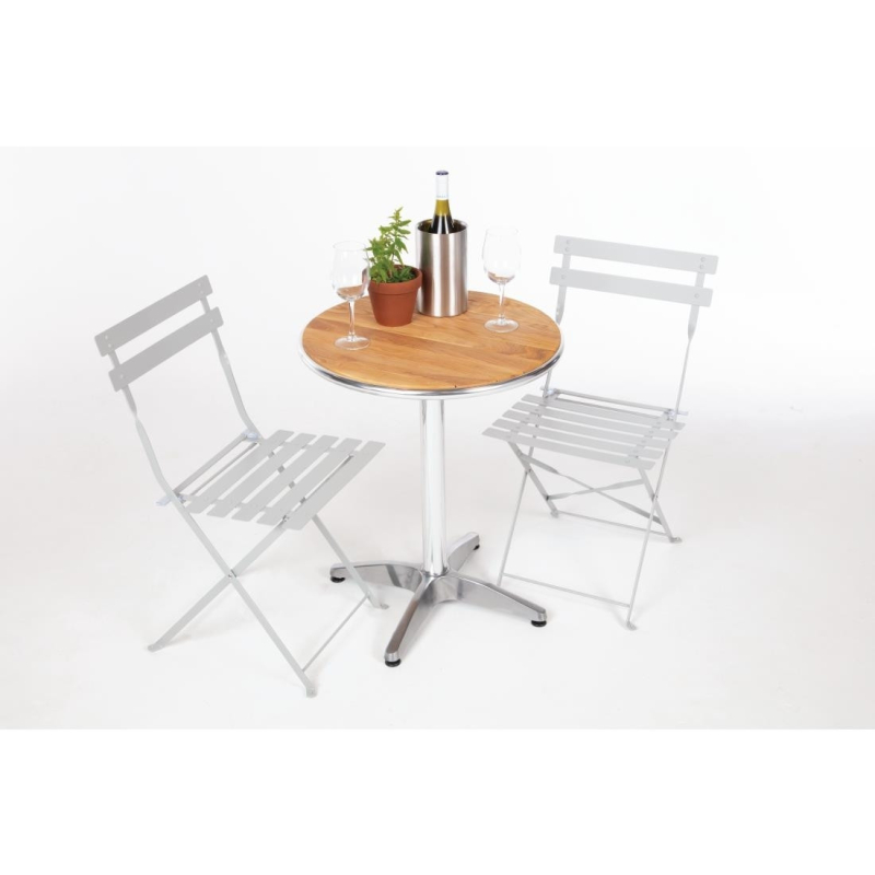 Chaise de terrasse en acier gris - Confort & Durabilit&eacute; - GH551 - Bolero