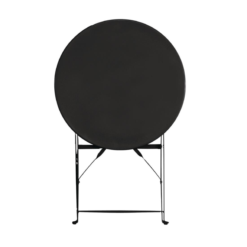 Terrastafeltje staal Bolero zwart - Gastronoble - GH558