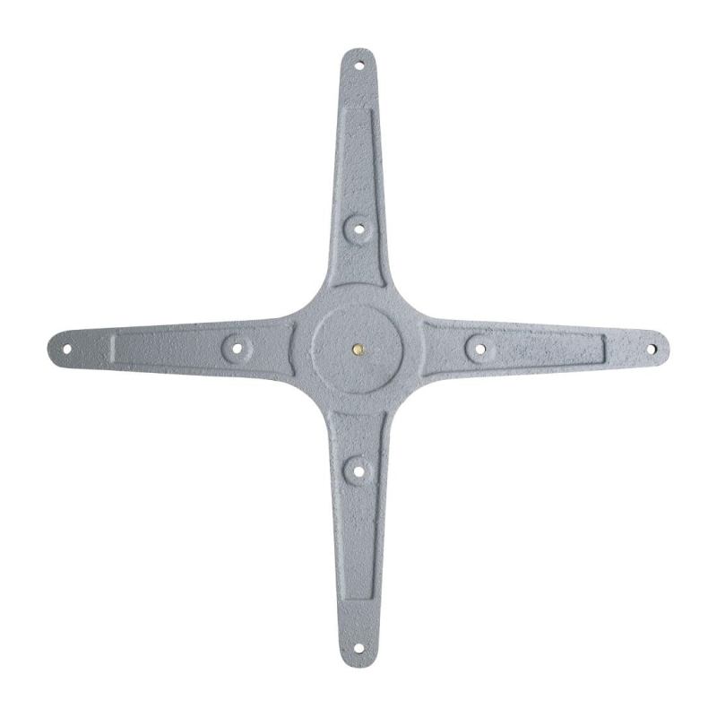 Tafelstandaard dubbel aluminium Bolero (set van 2) - Gastronoble - GH985