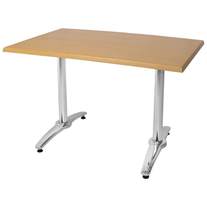 Tafelstandaard dubbel aluminium Bolero (set van 2) - Gastronoble - GH985