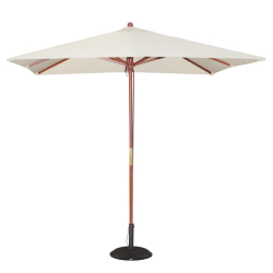 Vierkante parasol 2,5 m ecru - Bolero - GH988