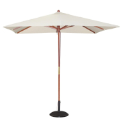 Vierkante parasol 2,5 m ecru - Bolero - GH988