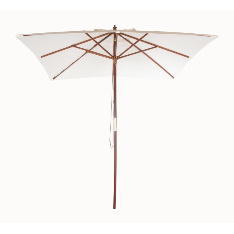 Vierkante parasol 2,5 m ecru - Bolero - GH988