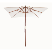 Vierkante parasol 2,5 m ecru - Bolero - GH988