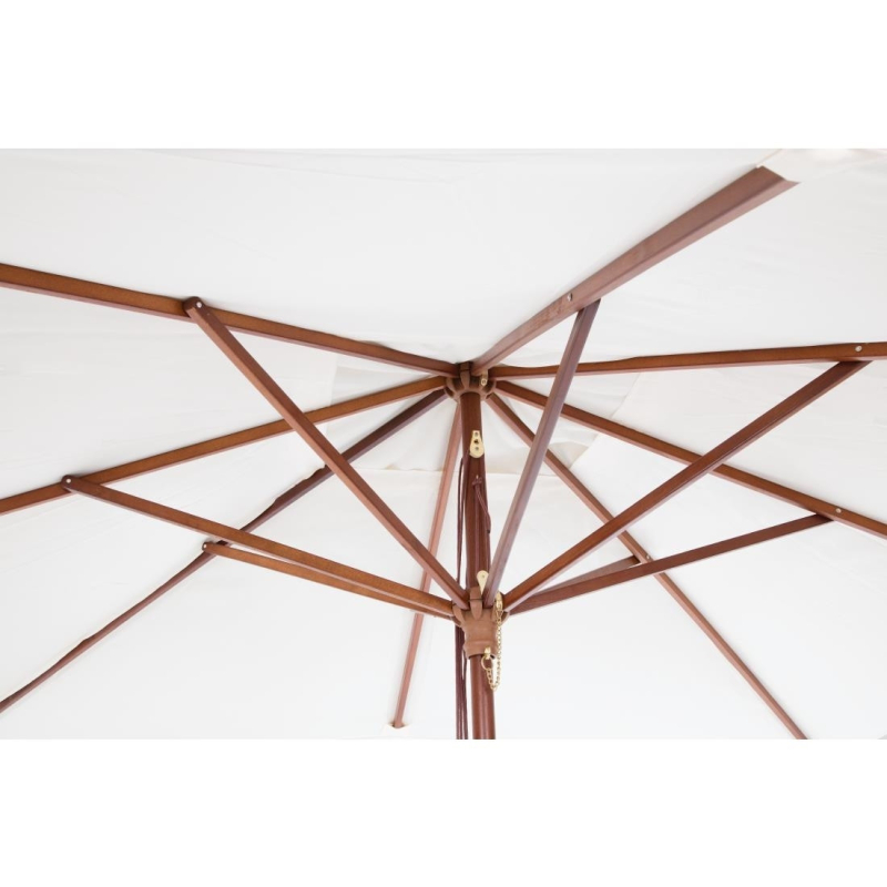 Vierkante parasol 2,5 m ecru - Bolero - GH988