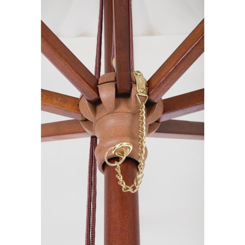 Vierkante parasol 2,5 m ecru - Bolero - GH988