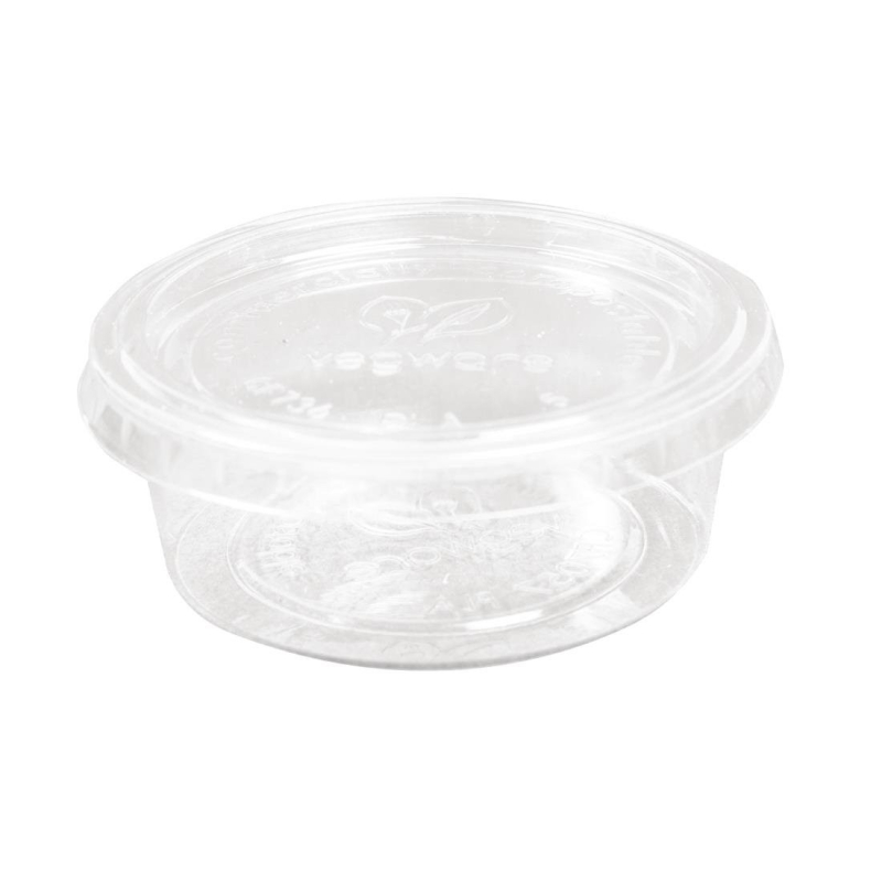 Pots &agrave; sauce 57 ml compostables Vegware GK103 - Lot de 2000