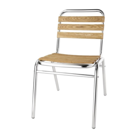 Essen en aluminium bistrostoelen - Bolero - GK997