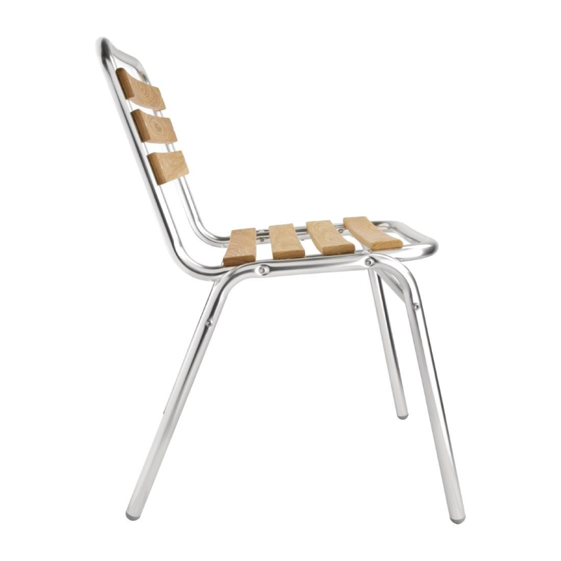 Essen en aluminium bistrostoelen - Bolero - GK997