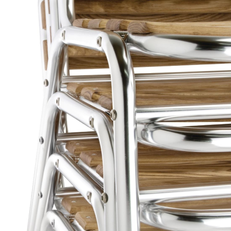 Essen en aluminium bistrostoelen - Bolero - GK997