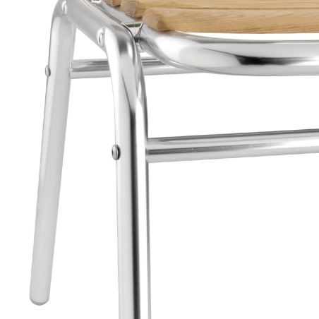 Essen en aluminium bistrostoelen - Bolero - GK997