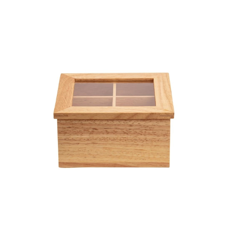 Mini bo&icirc;te &agrave; th&eacute; 9cm - Rangement compact - R&eacute;f. GL089 - Olympia