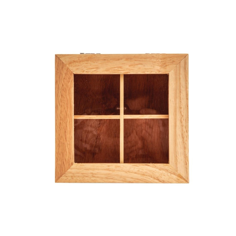 Mini bo&icirc;te &agrave; th&eacute; 9cm - Rangement compact - R&eacute;f. GL089 - Olympia