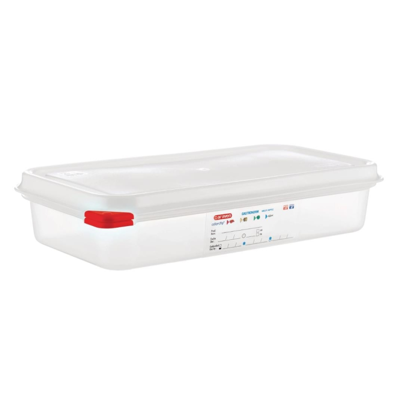 Bo&icirc;te alimentaire GN1/3 Araven 2,5L - Haute r&eacute;sistance thermique - GL262 - Araven