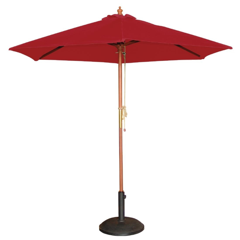 Ronde parasol Bolero 3m rood - Gastronoble - GL305
