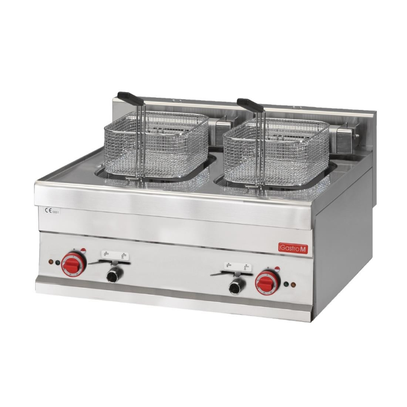 Elektrische friteuse 2x 10L Hoge prestaties Gastro-M - GL922