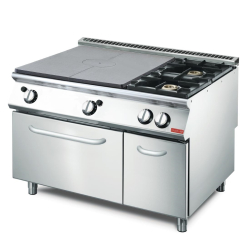 Gasfornuis op gasoven...