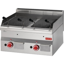 Gasgrill met lavasteen...