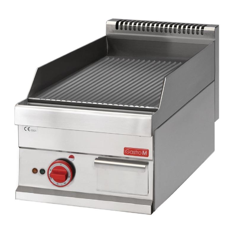 Elektrische bakplaat Gastro M 650 - Gegroefde plaat - Ref. GN058 - Gastro-M