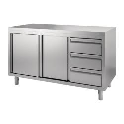 Table Armoire Inox avec...