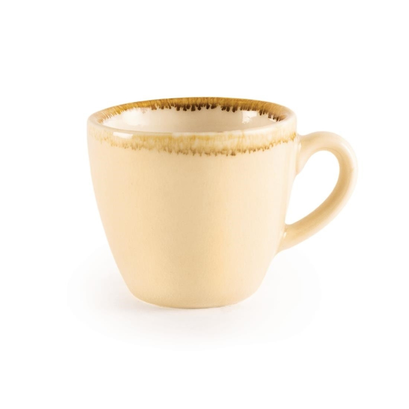 Zandkleurig espressokopje Olympia Kiln 85ml
