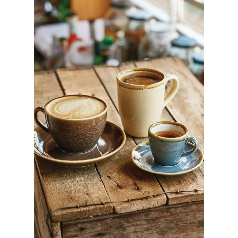 Zandkleurig espressokopje Olympia Kiln 85ml
