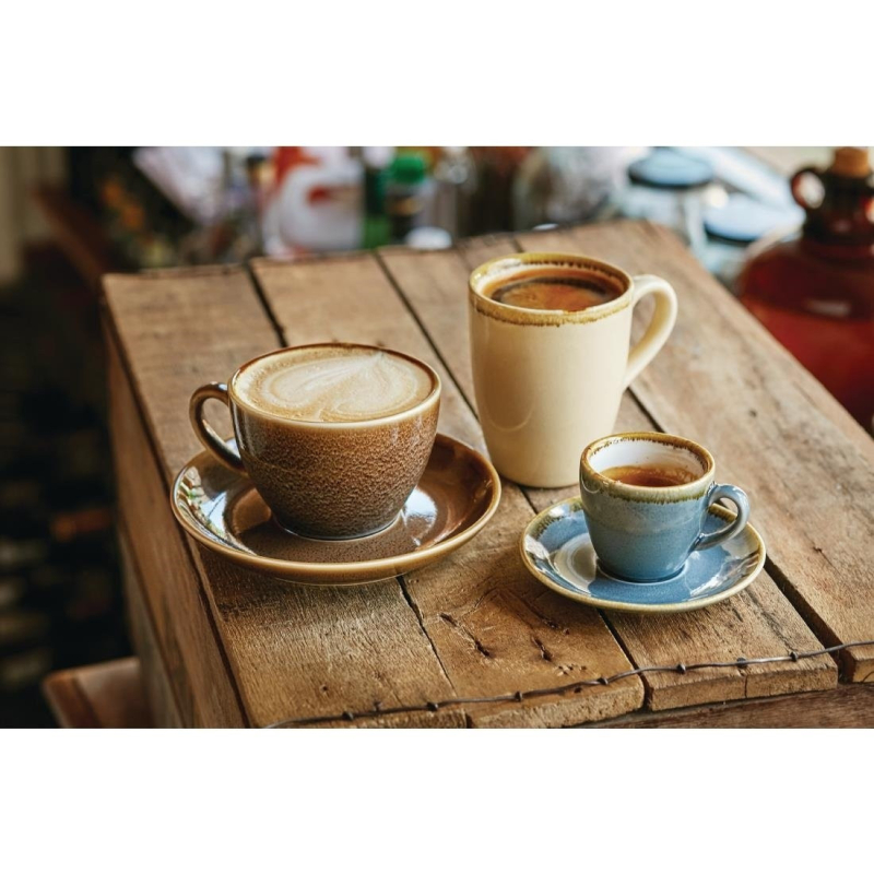 Zandkleurig espressokopje Olympia Kiln 85ml