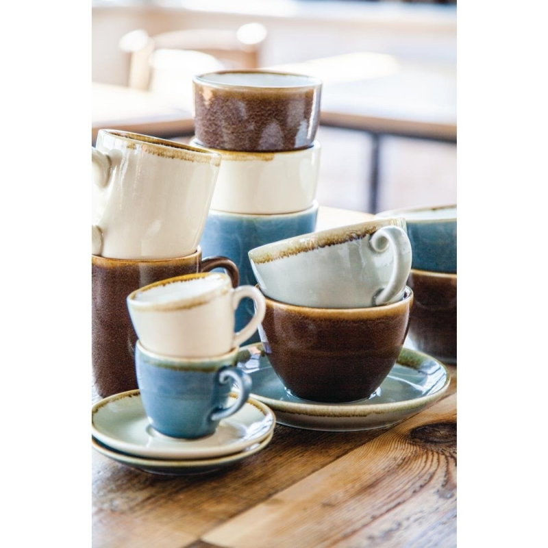 Zandkleurig espressokopje Olympia Kiln 85ml