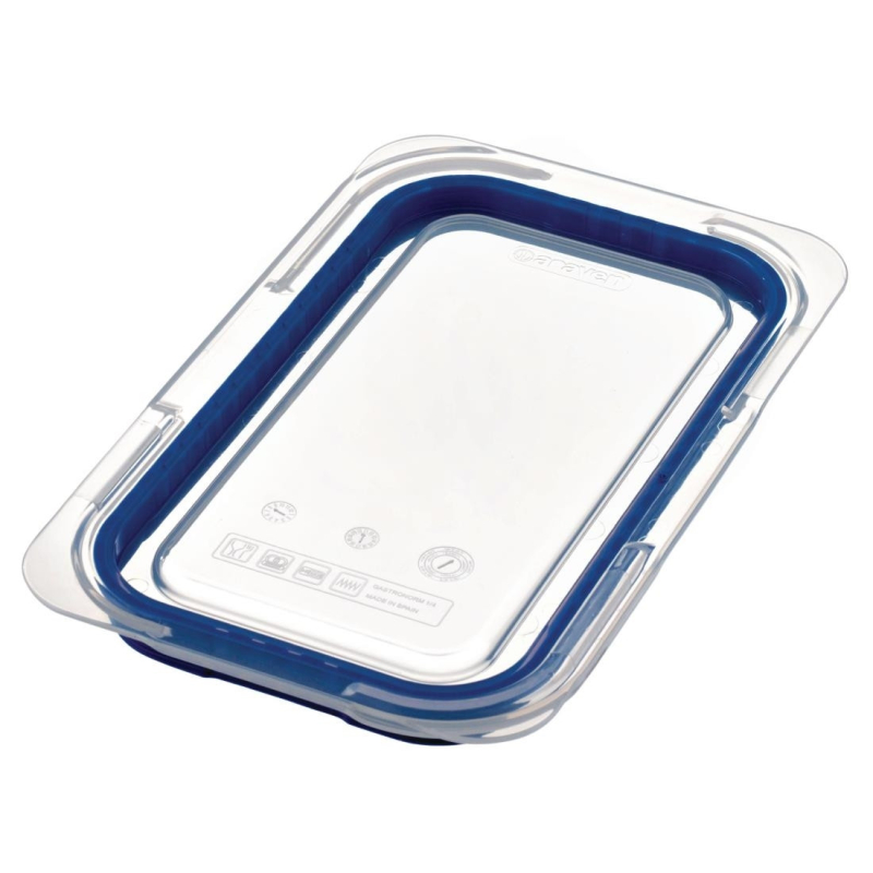 Couvercle bleu en ABS sans BPA Araven GN1/4 - GP577 - Araven