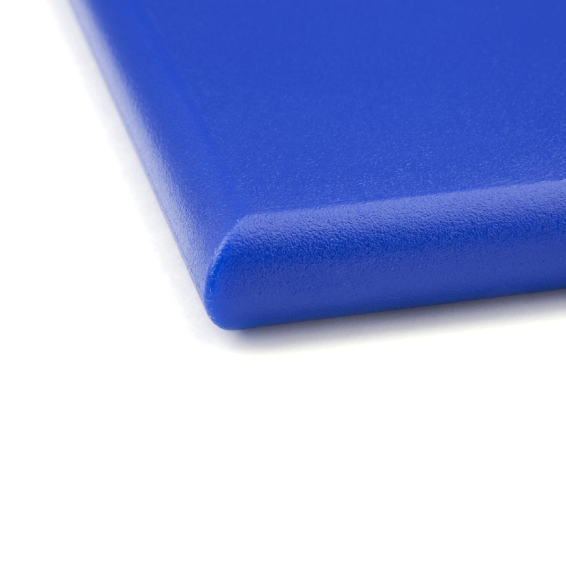 Planche &agrave; d&eacute;couper &eacute;paisse haute densit&eacute; Hygiplas bleue - 25x450x300mm - R&eacute;f. J036 - Hygiplas