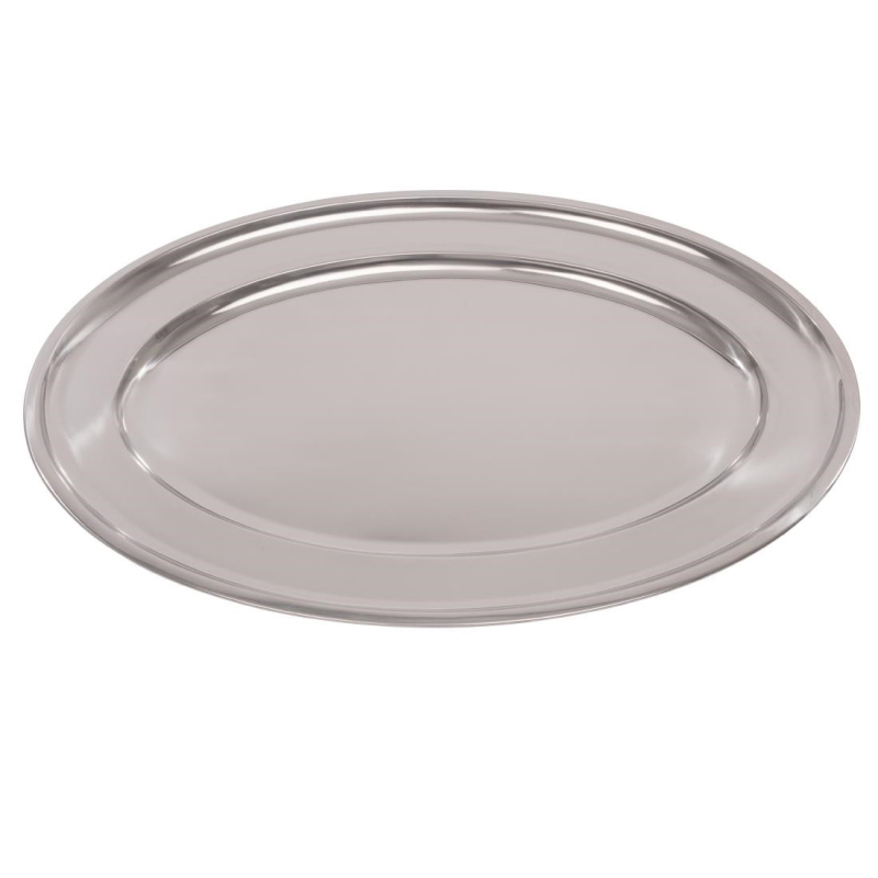 Plat de service ovale Olympia - Grande dimension 610mm - R&eacute;f. K369 - Olympia