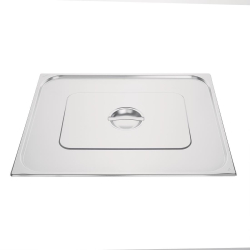 Couvercle GN 2/1 inox...