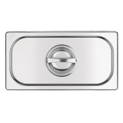 GN1/3 roestvrij stalen deksel - Vogue - K969