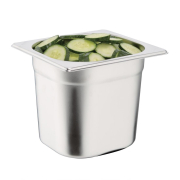 Bac Gastronorme inox GN 1/6 150 mm - Vogue - K992