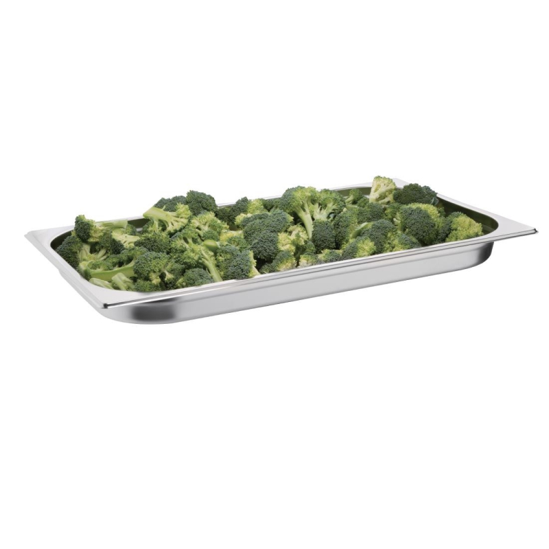GN 1/1 40mm roestvrij staal Gastronorm bakje Vogue