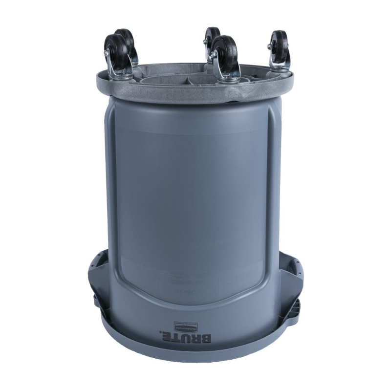Rubbermaid Brute grijs 75,7L opvangbak