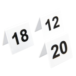 Lot de num&eacute;ros de table en...