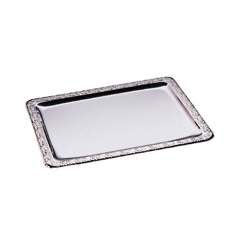 Plateau de service rectangulaire - Grand format 420x310mm - R&eacute;f. P005 - APS