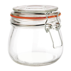 Bocal &agrave; conserve avec clip...