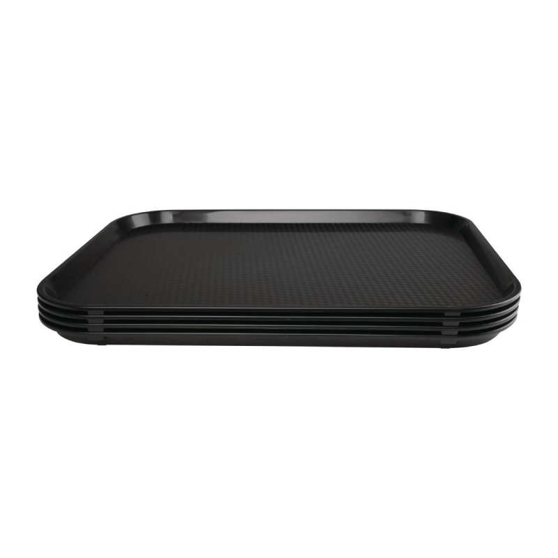 Zelfbedieningsschappen zwart 450 x 350 mm - Olympia Kristallon - P507