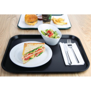 Zelfbedieningsschappen zwart 450 x 350 mm - Olympia Kristallon - P507