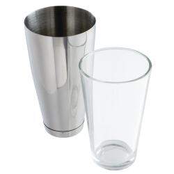 Boston type shaker en APS glas