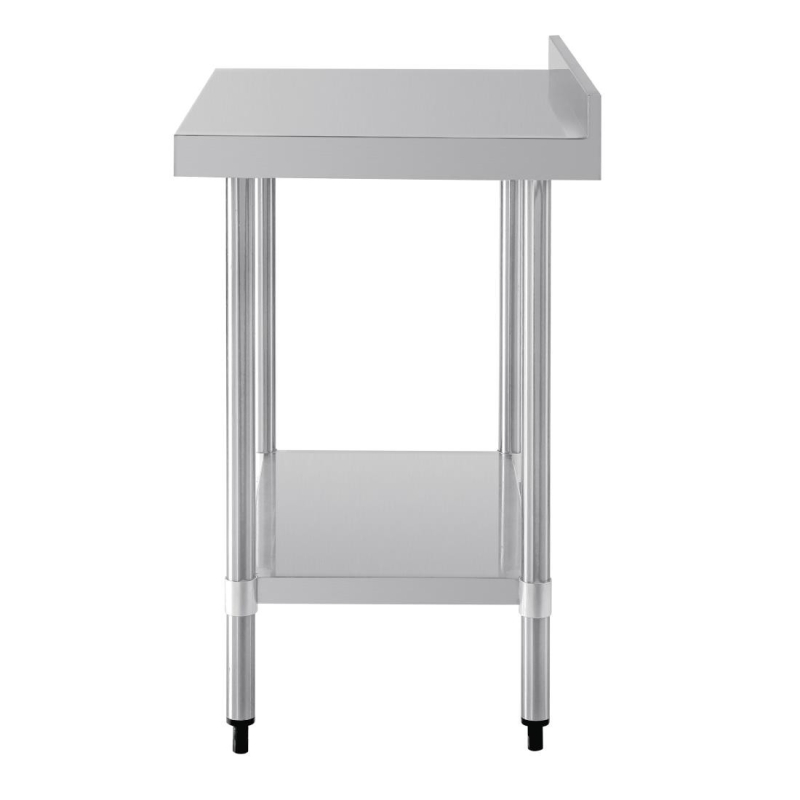 Table Inox avec Dosseret 900x600 - T380 - Vogue