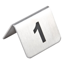 Lot de num&eacute;ros de table en...