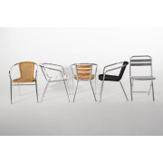 Essen en aluminium fauteuils 730 mm - Bolero - U421