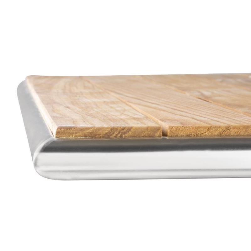 Essen tafel vierkant 600 mm - Bolero - U430