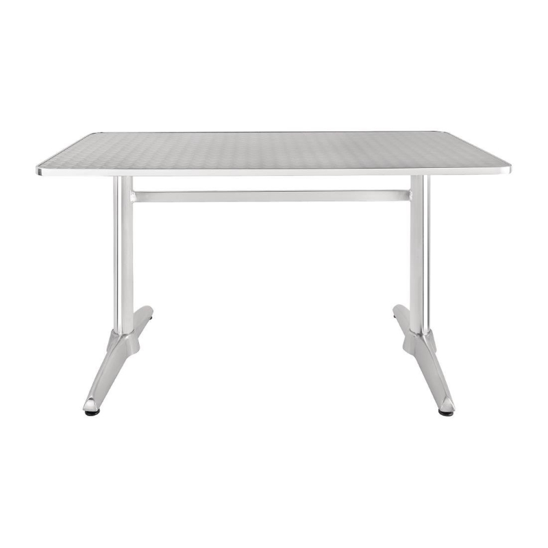 Rechthoekige tafel met twee poten - Bolero - U432