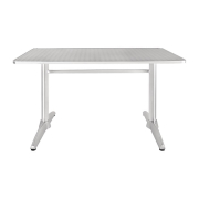 Rechthoekige tafel met twee poten - Bolero - U432