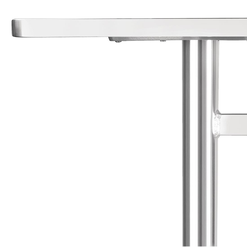 Rechthoekige tafel met twee poten - Bolero - U432